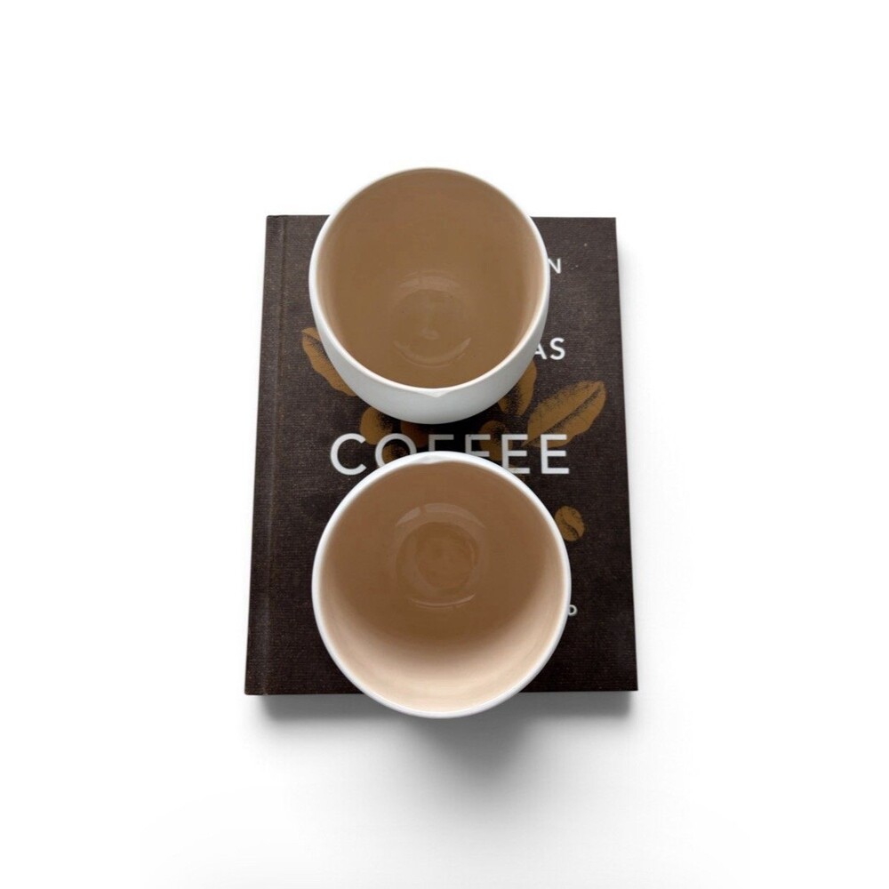 Nespresso LUNGO India Mahdavi 2-Coffee Tea Cups Origin Collection 14 oz. - Picture 5 of 6
